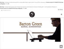 Tablet Screenshot of bartonlgreen.com
